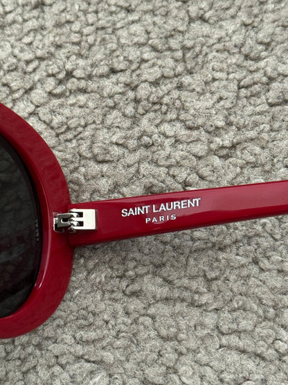 SS16 Saint Laurent by Hedi Slimane SL98 Surf Red Sunglasses