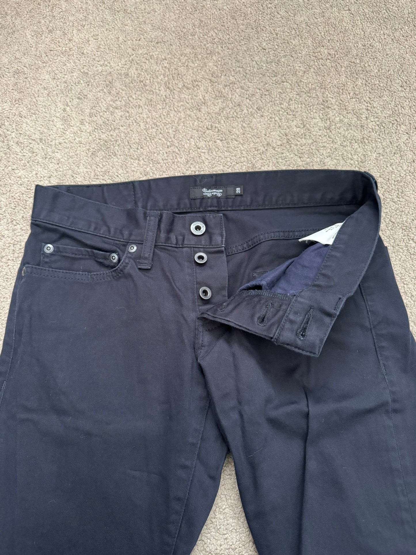 AW08 Undercover x Hysteric Glamour Lightning Bolt Denim Jeans