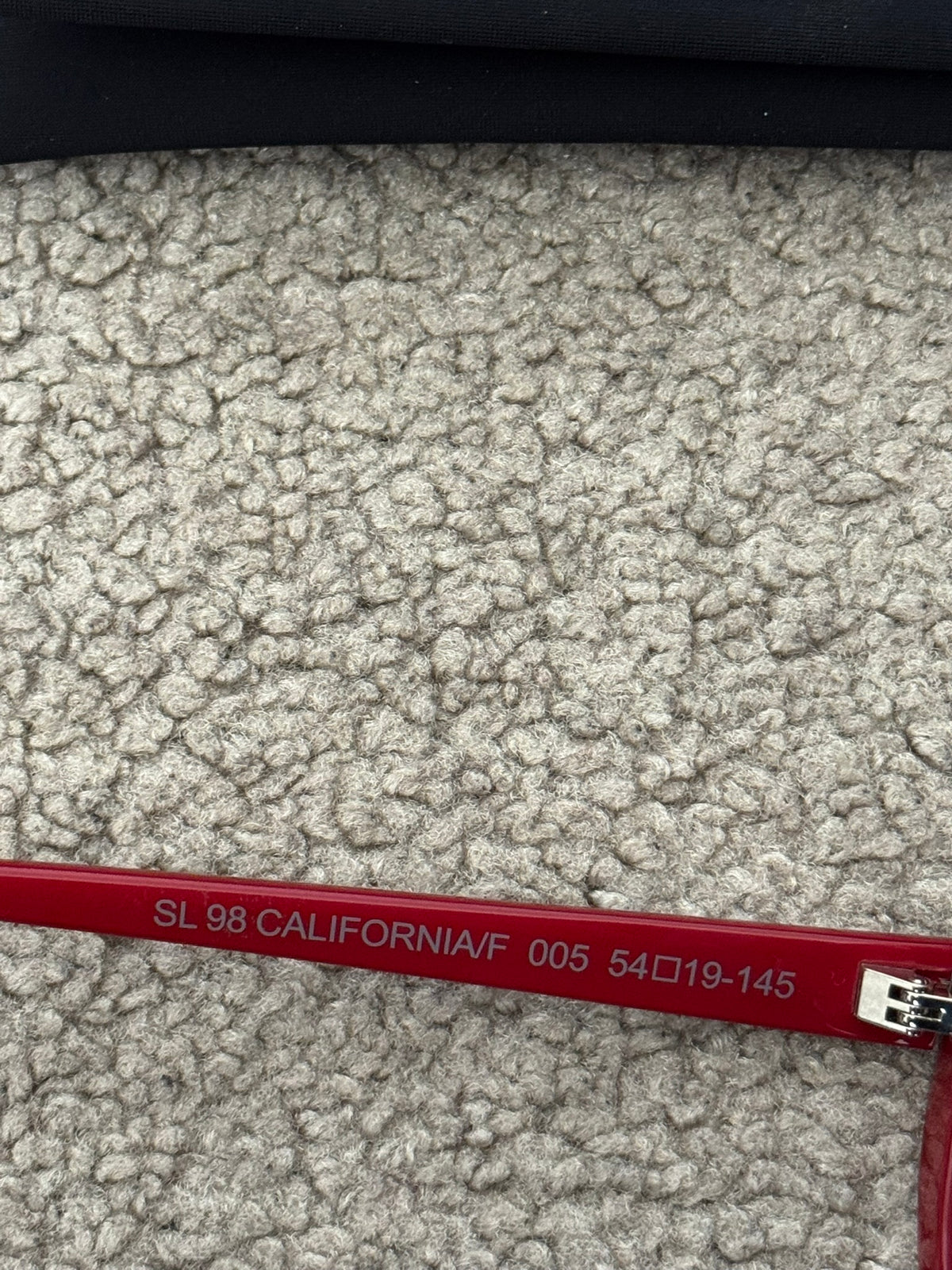 SS16 Saint Laurent by Hedi Slimane SL98 Surf Red Sunglasses