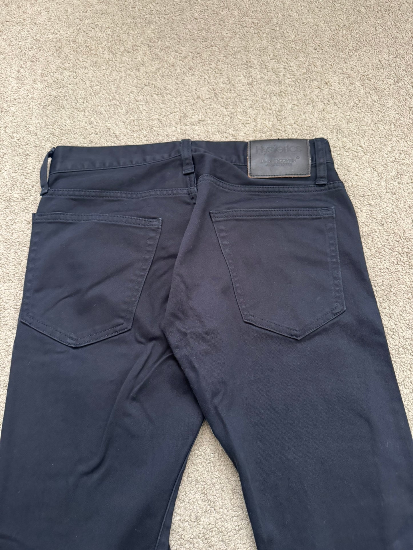 AW08 Undercover x Hysteric Glamour Lightning Bolt Denim Jeans