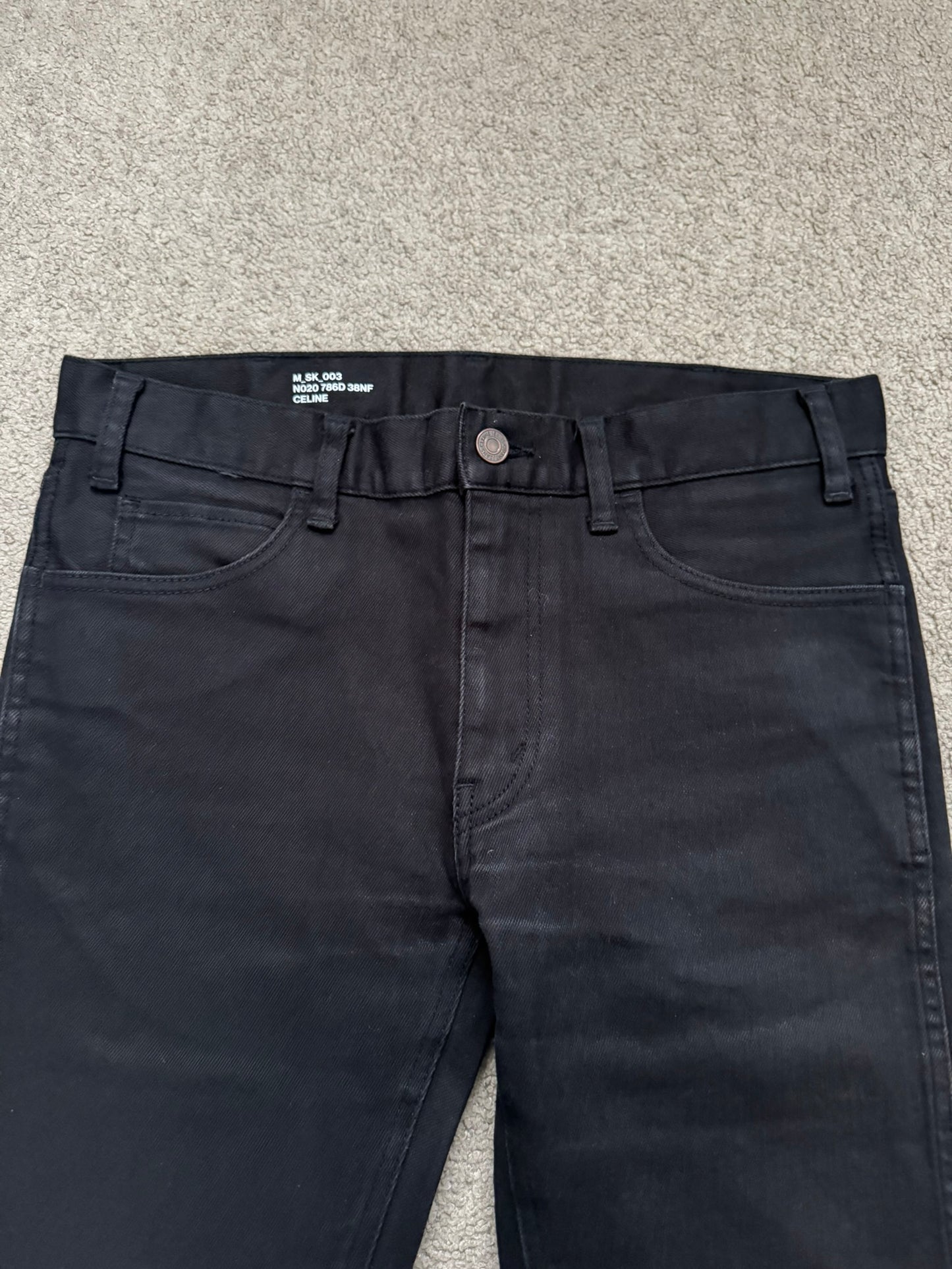 Celine by Hedi Slimane SK_003 Black Denim Jeans