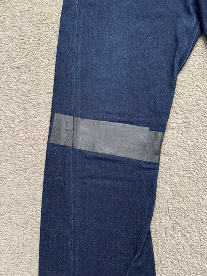 AW07 Lad Musician Indigo Tape Bootcut Flared Denim Jeans