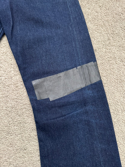 AW07 Lad Musician Indigo Tape Bootcut Flared Denim Jeans