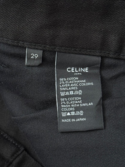 Celine by Hedi Slimane SK_003 Black Denim Jeans