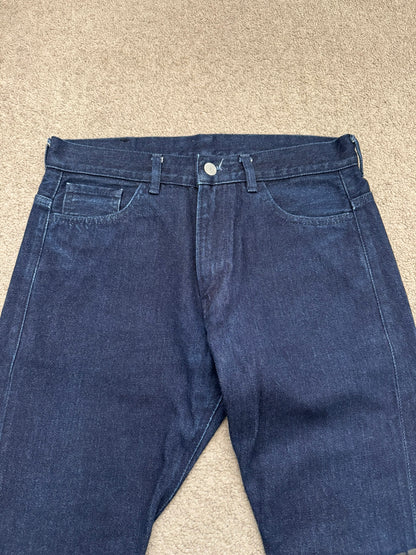 AW07 Lad Musician Indigo Tape Bootcut Flared Denim Jeans