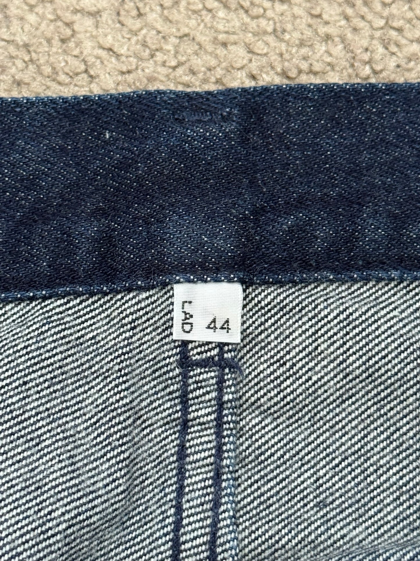 AW07 Lad Musician Indigo Tape Bootcut Flared Denim Jeans