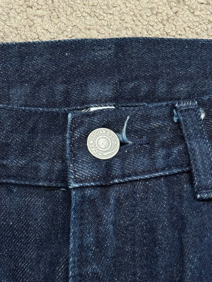 AW07 Lad Musician Indigo Tape Bootcut Flared Denim Jeans