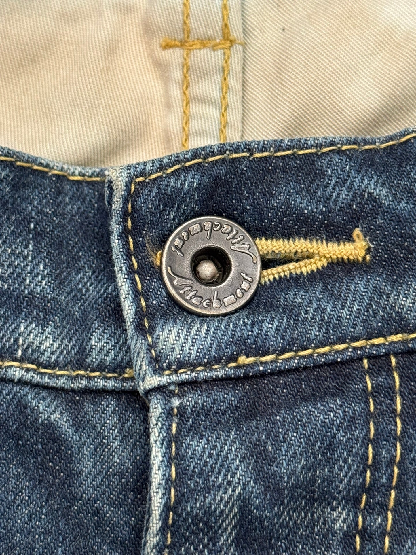 Kazuyuki Kumagai Attachment J-Cut Bootcut Flared Denim Jeans