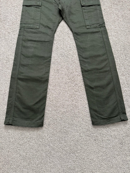 SS11 Comme Des Garcons Ganryu Green Snap Cargo Pants