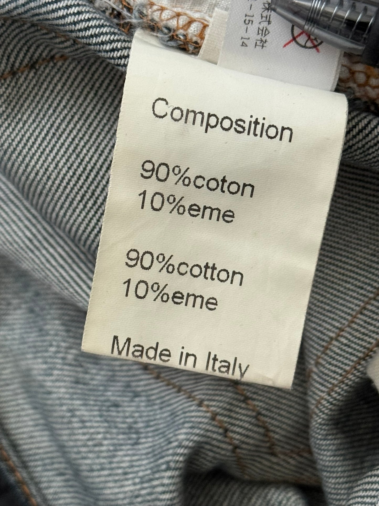 Balmain by Christophe Decarnin Faded Zip Biker Denim Jeans