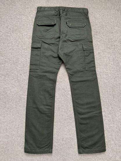 SS11 Comme Des Garcons Ganryu Green Snap Cargo Pants