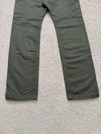 SS11 Comme Des Garcons Ganryu Green Snap Cargo Pants