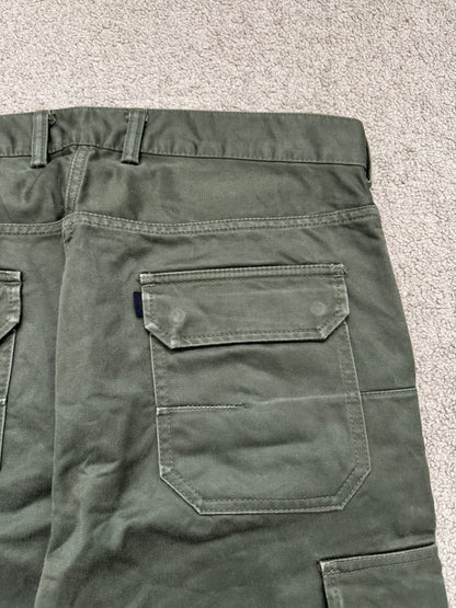 SS11 Comme Des Garcons Ganryu Green Snap Cargo Pants