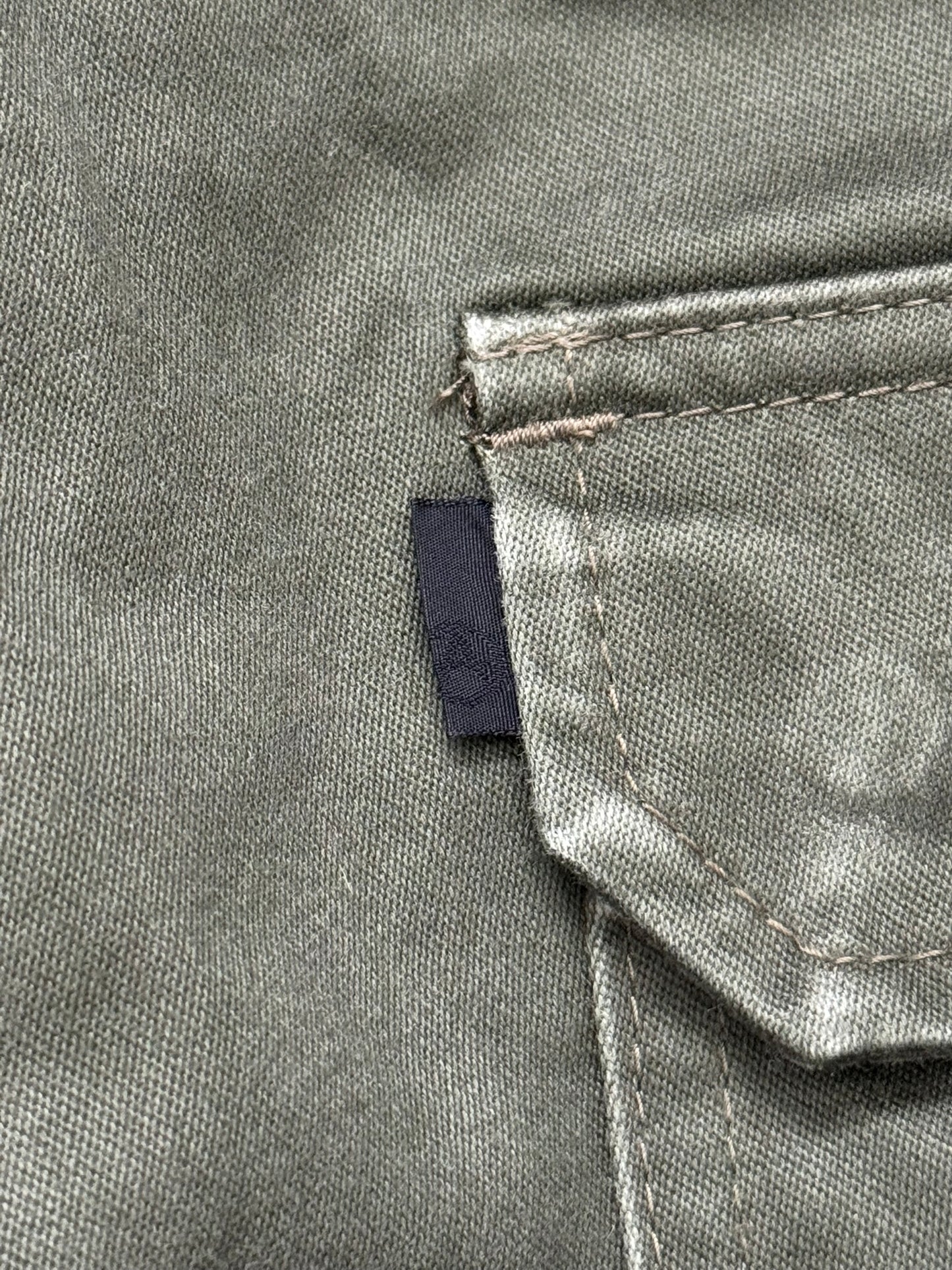 SS11 Comme Des Garcons Ganryu Green Snap Cargo Pants