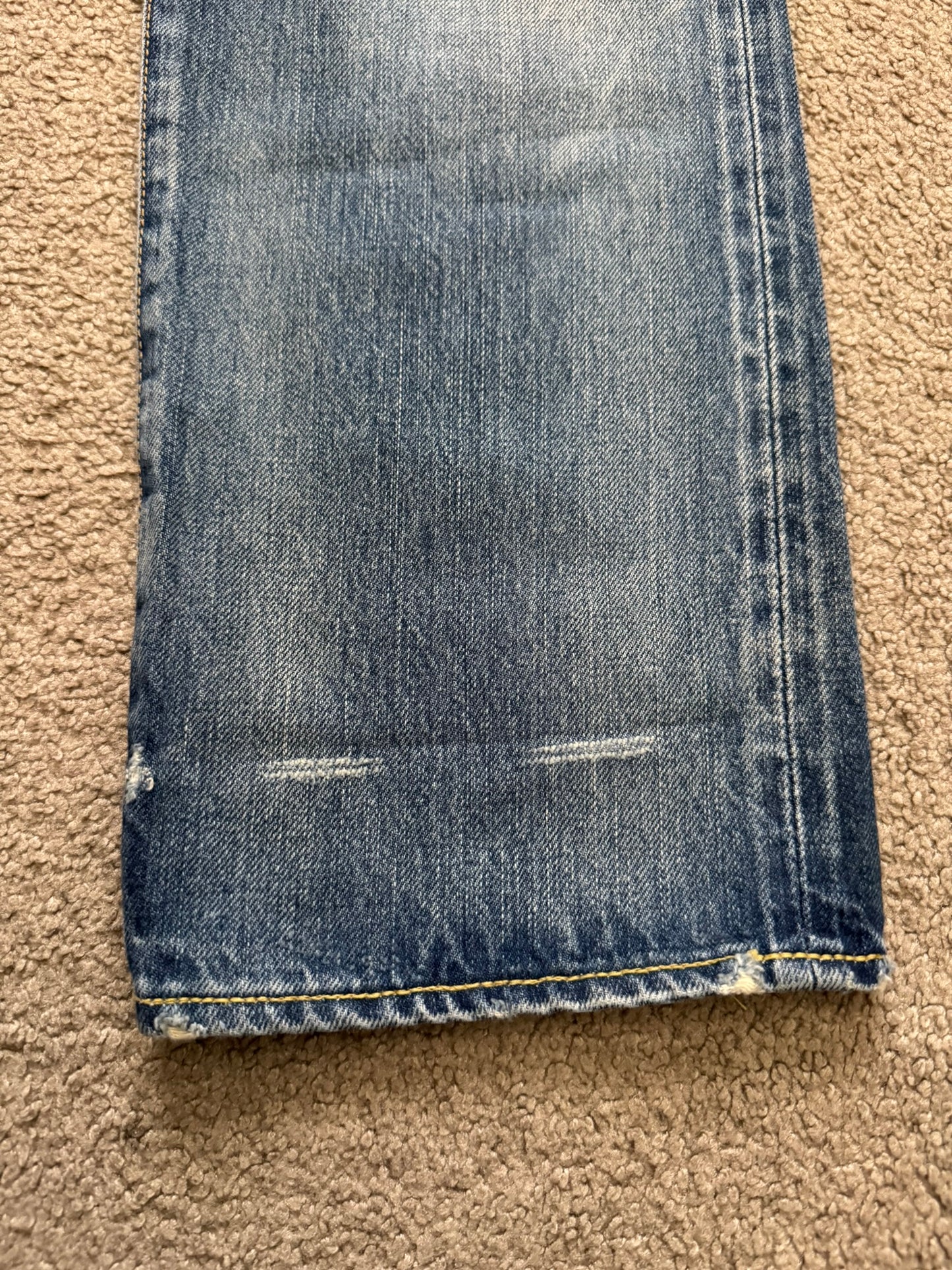 Hysteric Glamour Distressed Studded Denim Jeans