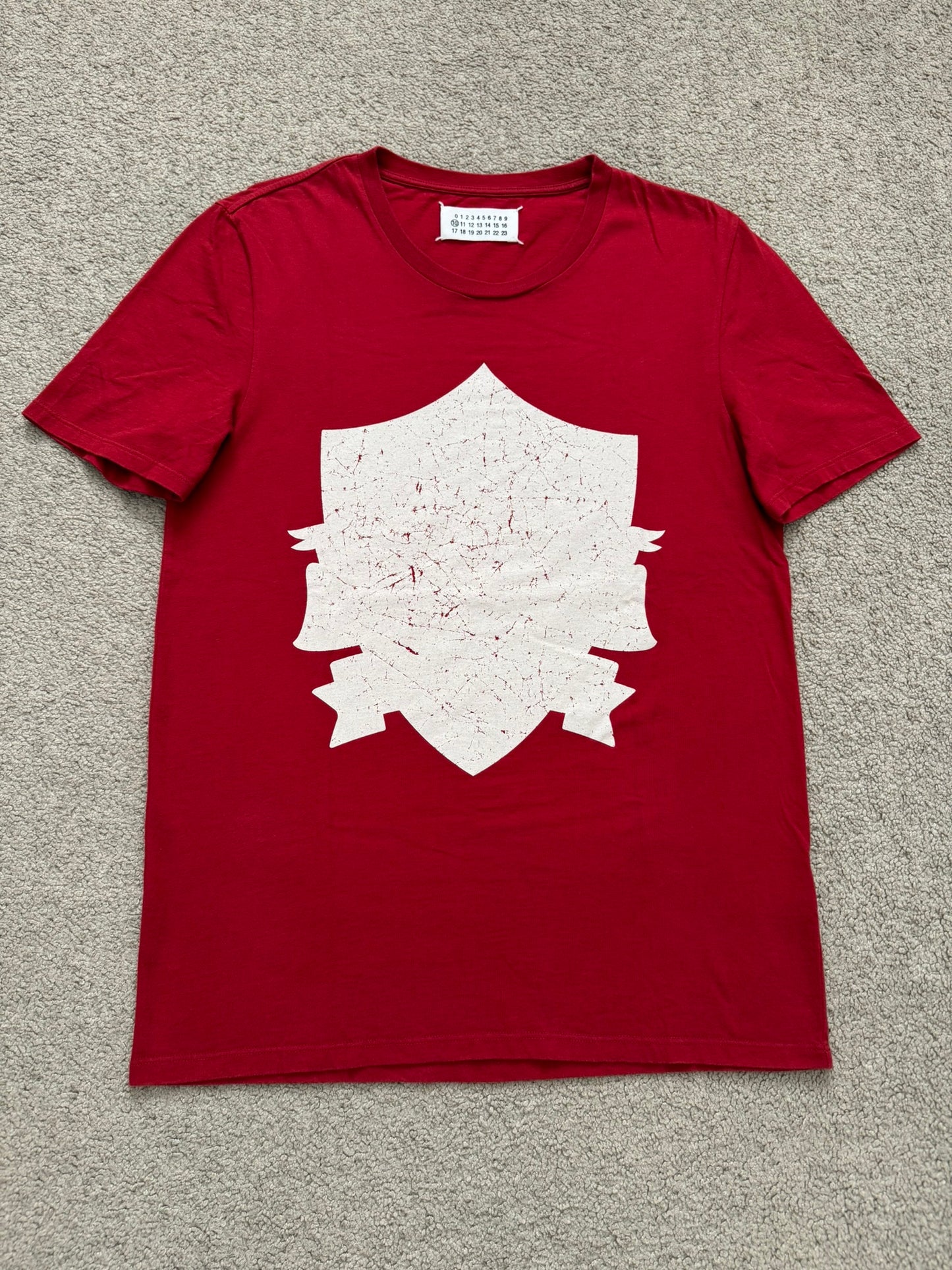 AW11 Maison Martin Margiela Shield Emblem T Shirt