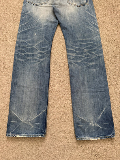 Hysteric Glamour Distressed Studded Denim Jeans