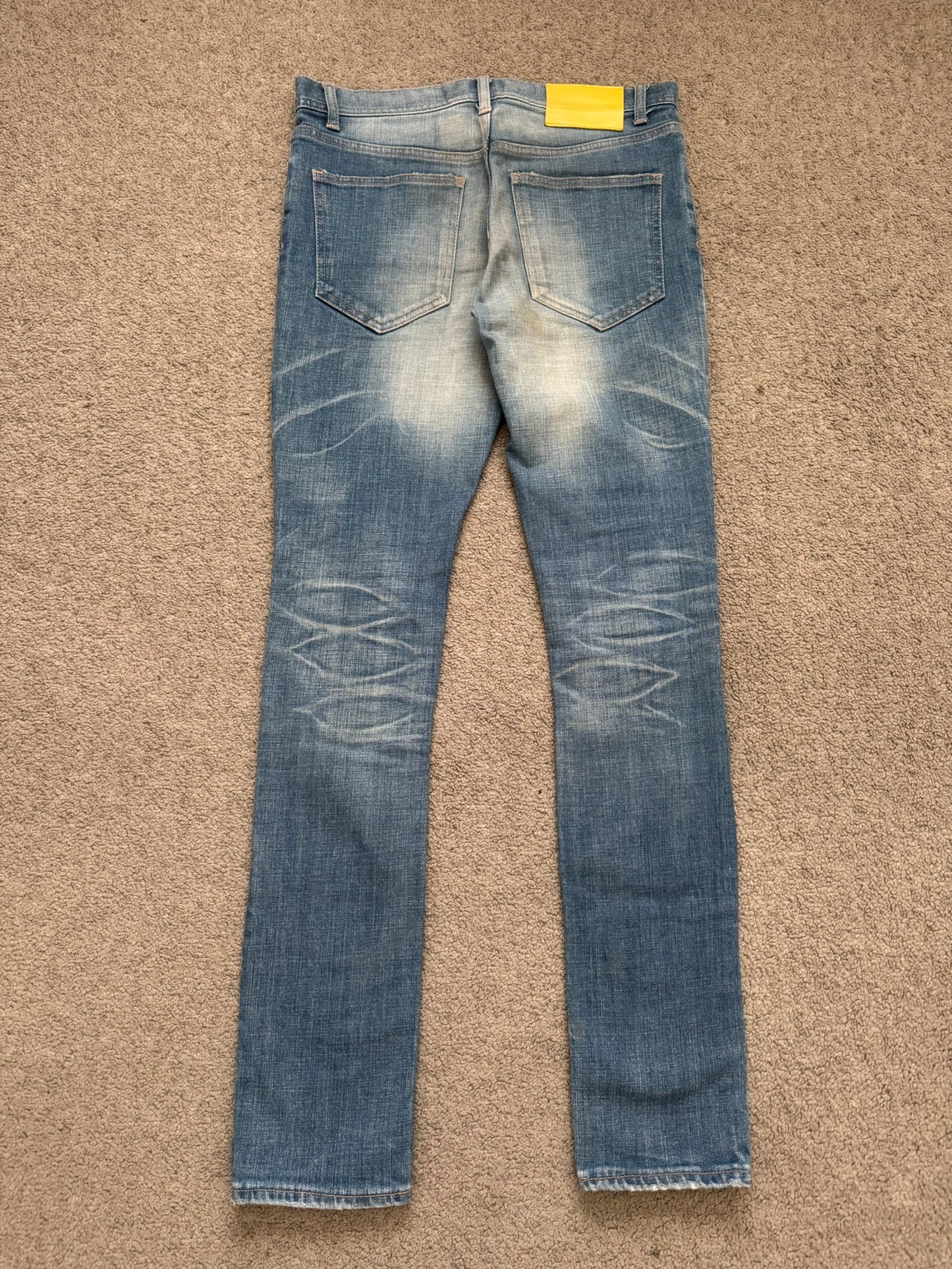 AW14 Phenomenon Repaired Distressed Crash Denim Jeans