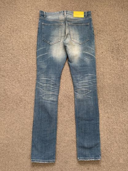 AW14 Phenomenon Repaired Distressed Crash Denim Jeans