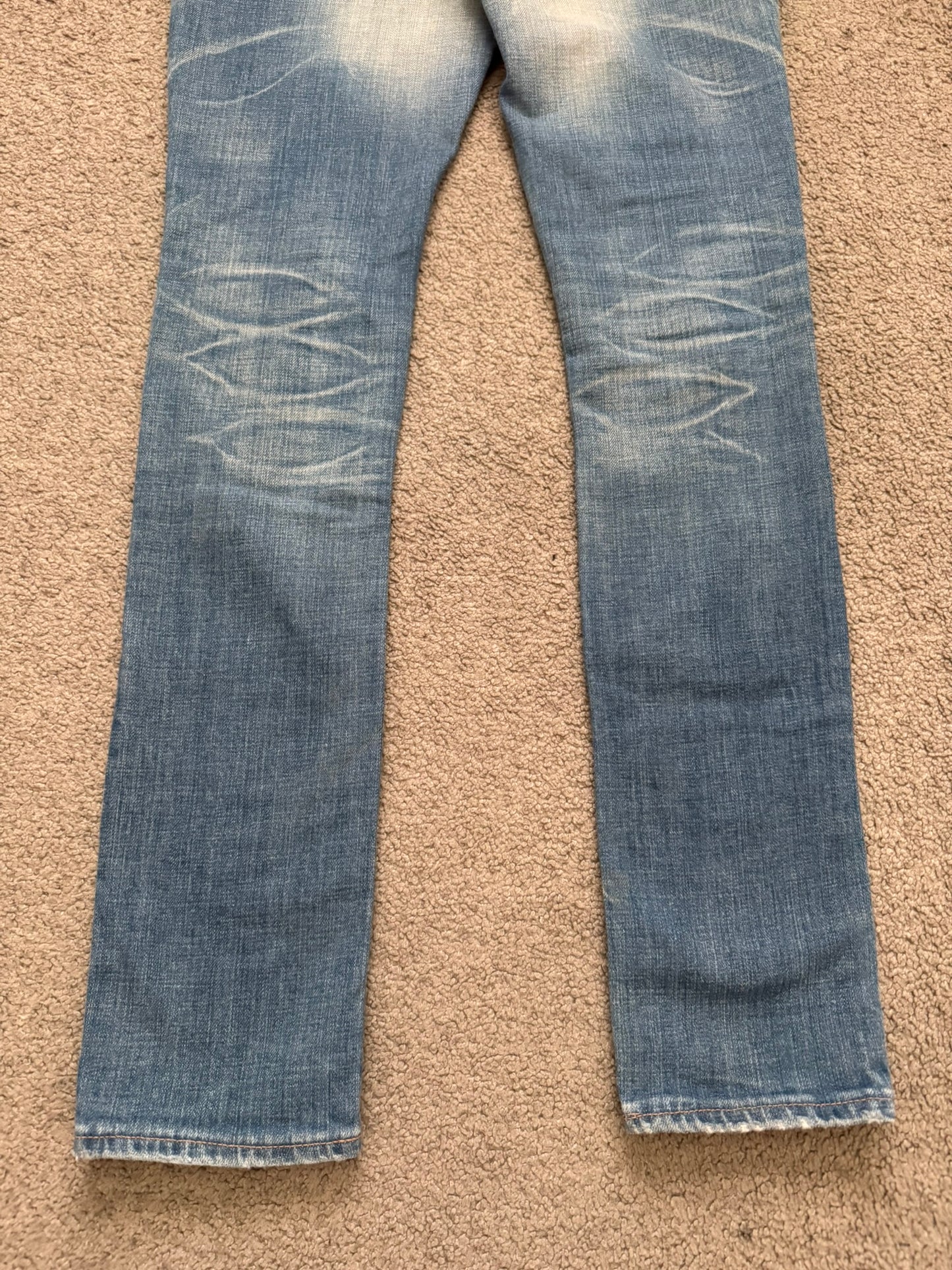 AW14 Phenomenon Repaired Distressed Crash Denim Jeans
