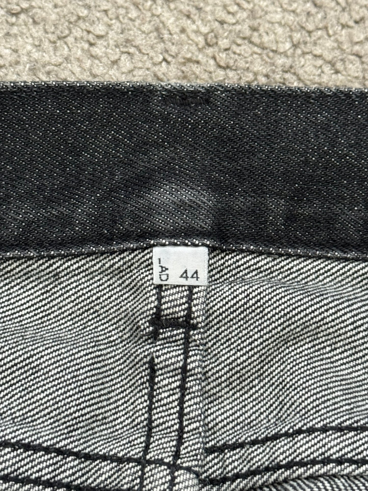 Lad Musician Faded Black Skinny Denim Jeans