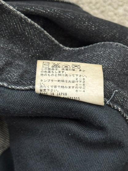 Lad Musician Faded Black Skinny Denim Jeans