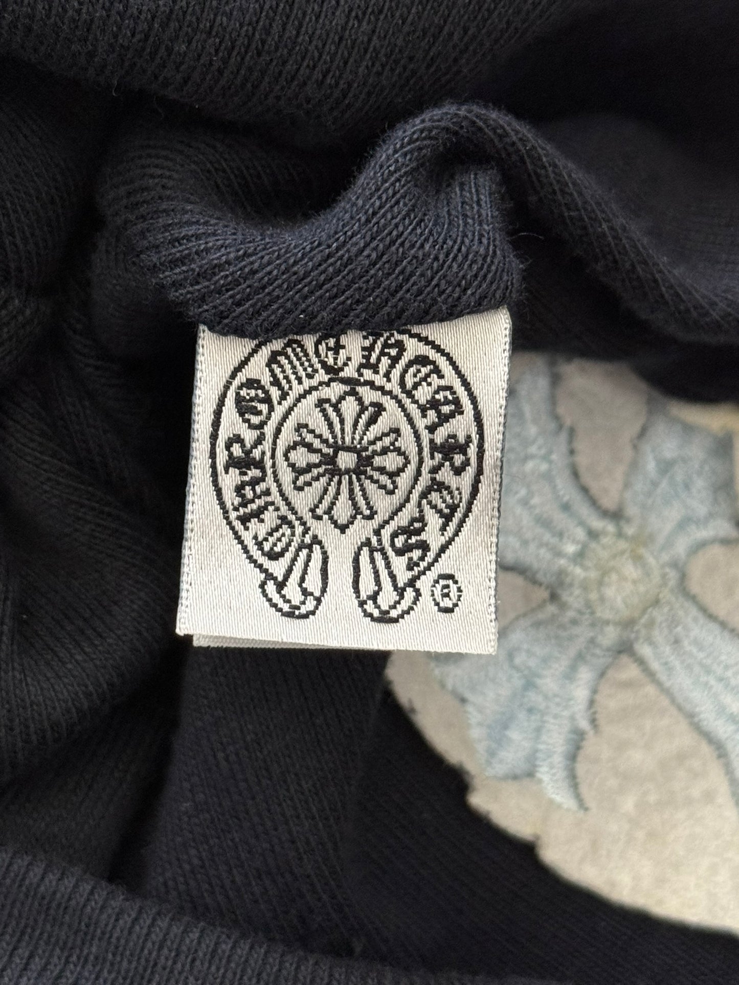 Vintage Chrome Hearts White Cross Logo Thermal Beanie