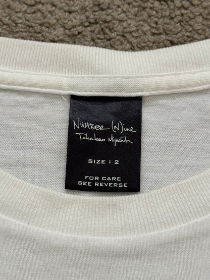 SS/AW03 Number (N)ine "Touch Me I'm Sick" Borderline T Shirt