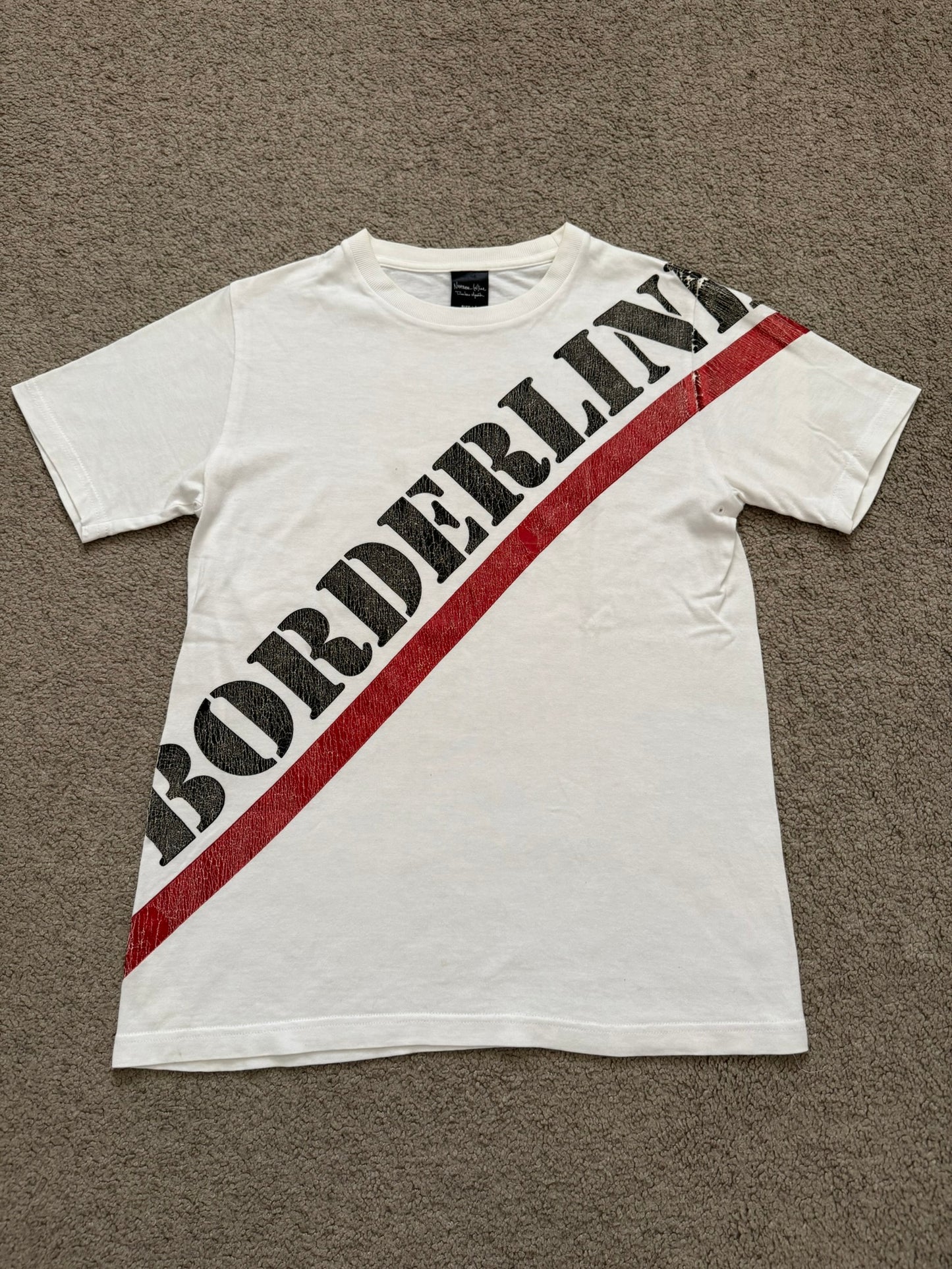 SS/AW03 Number (N)ine "Touch Me I'm Sick" Borderline T Shirt