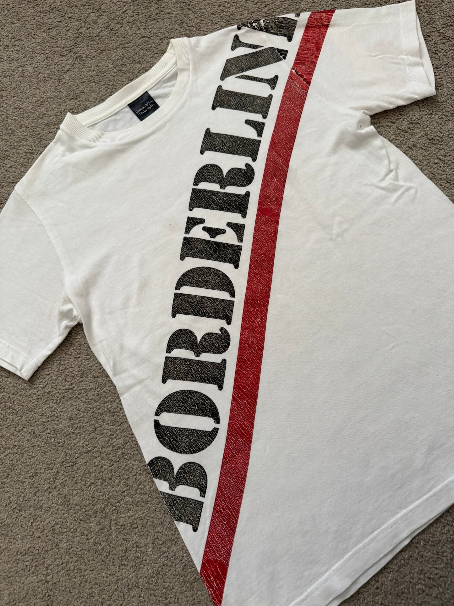 SS/AW03 Number (N)ine "Touch Me I'm Sick" Borderline T Shirt