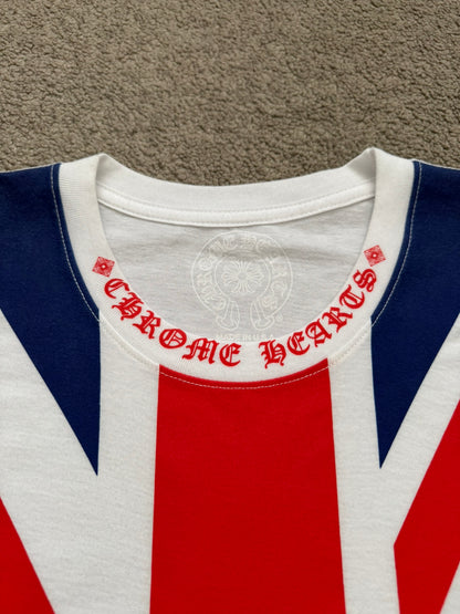 Chrome Hearts Union Jack British Flag T Shirt