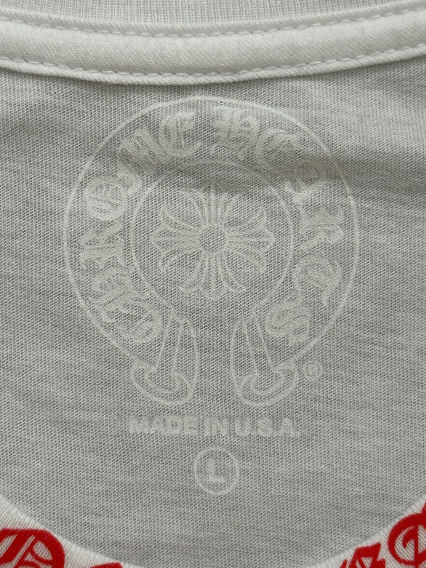 Chrome Hearts Union Jack British Flag T Shirt