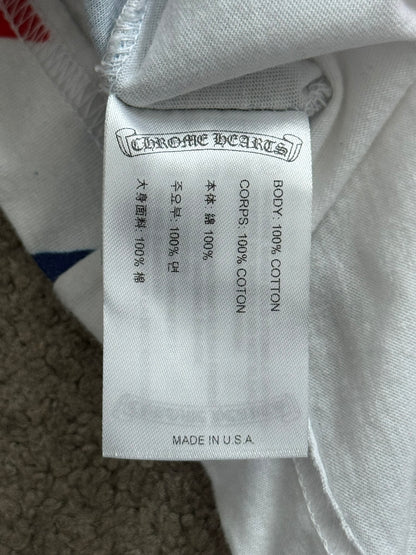 Chrome Hearts Union Jack British Flag T Shirt