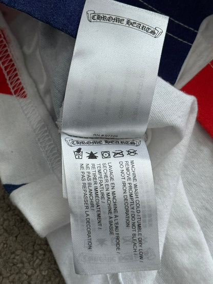 Chrome Hearts Union Jack British Flag T Shirt