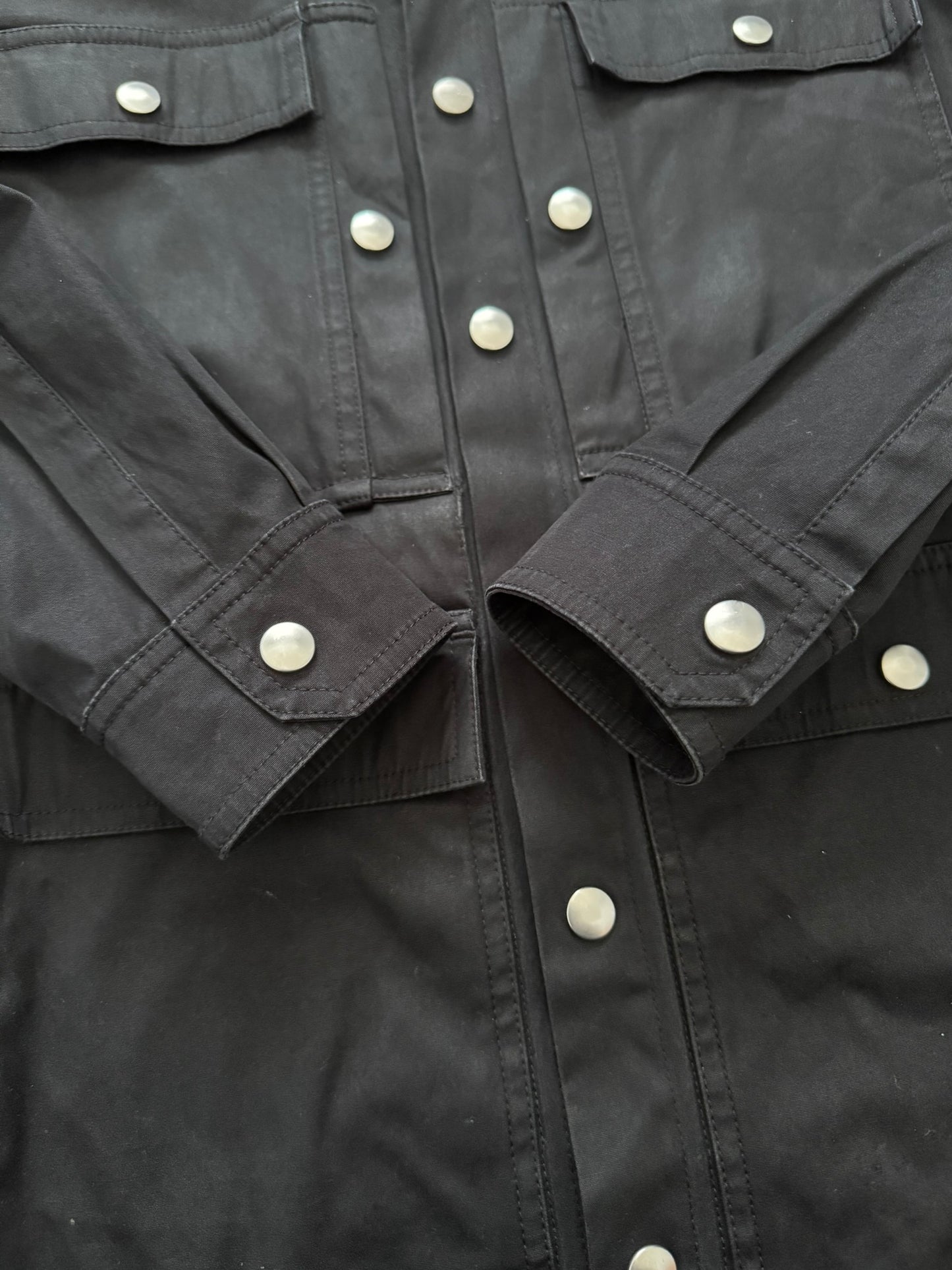 FW21 Rick Owens Mainline Belted Military Cargo Jacket