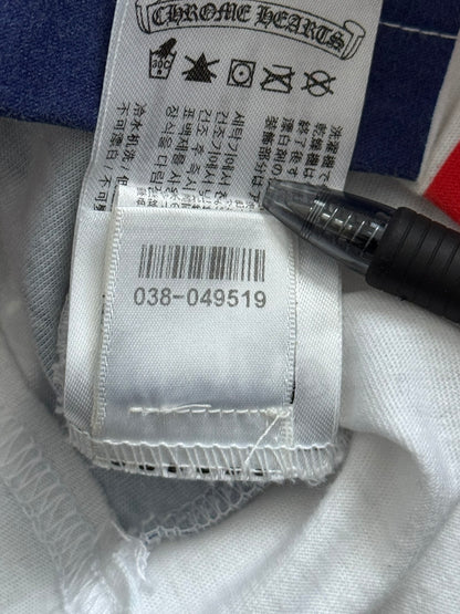 Chrome Hearts Union Jack British Flag T Shirt