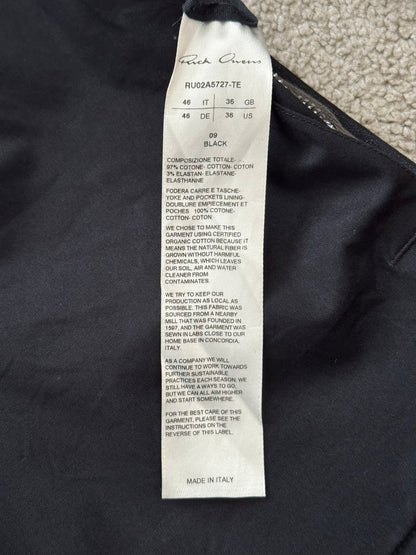 FW21 Rick Owens Mainline Belted Military Cargo Jacket