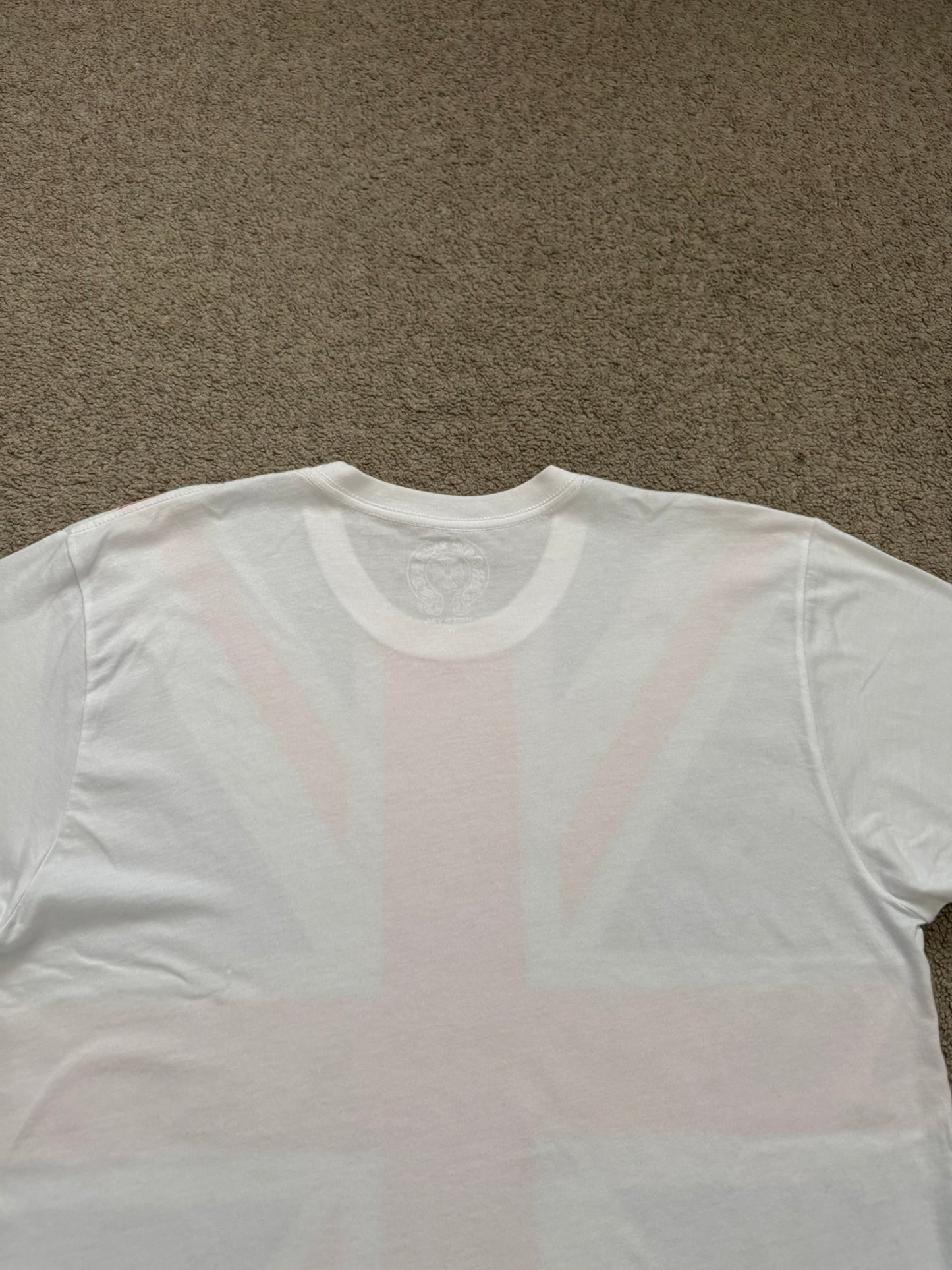 Chrome Hearts Union Jack British Flag T Shirt