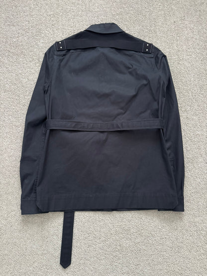 FW21 Rick Owens Mainline Belted Military Cargo Jacket