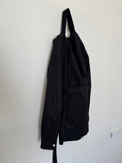 FW21 Rick Owens Mainline Belted Military Cargo Jacket