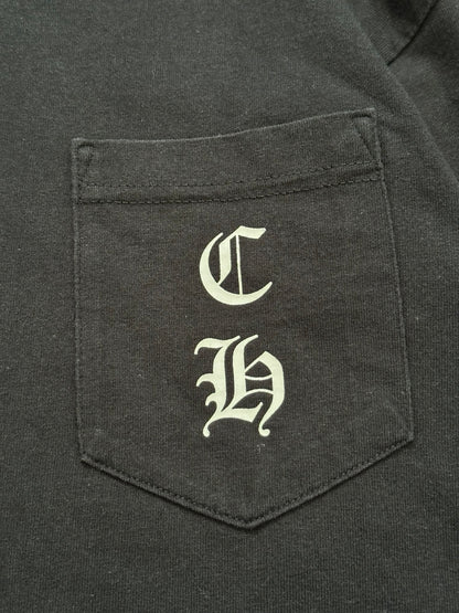 Vintage Chrome Hearts Horseshoe & Stars Long Sleeve T Shirt