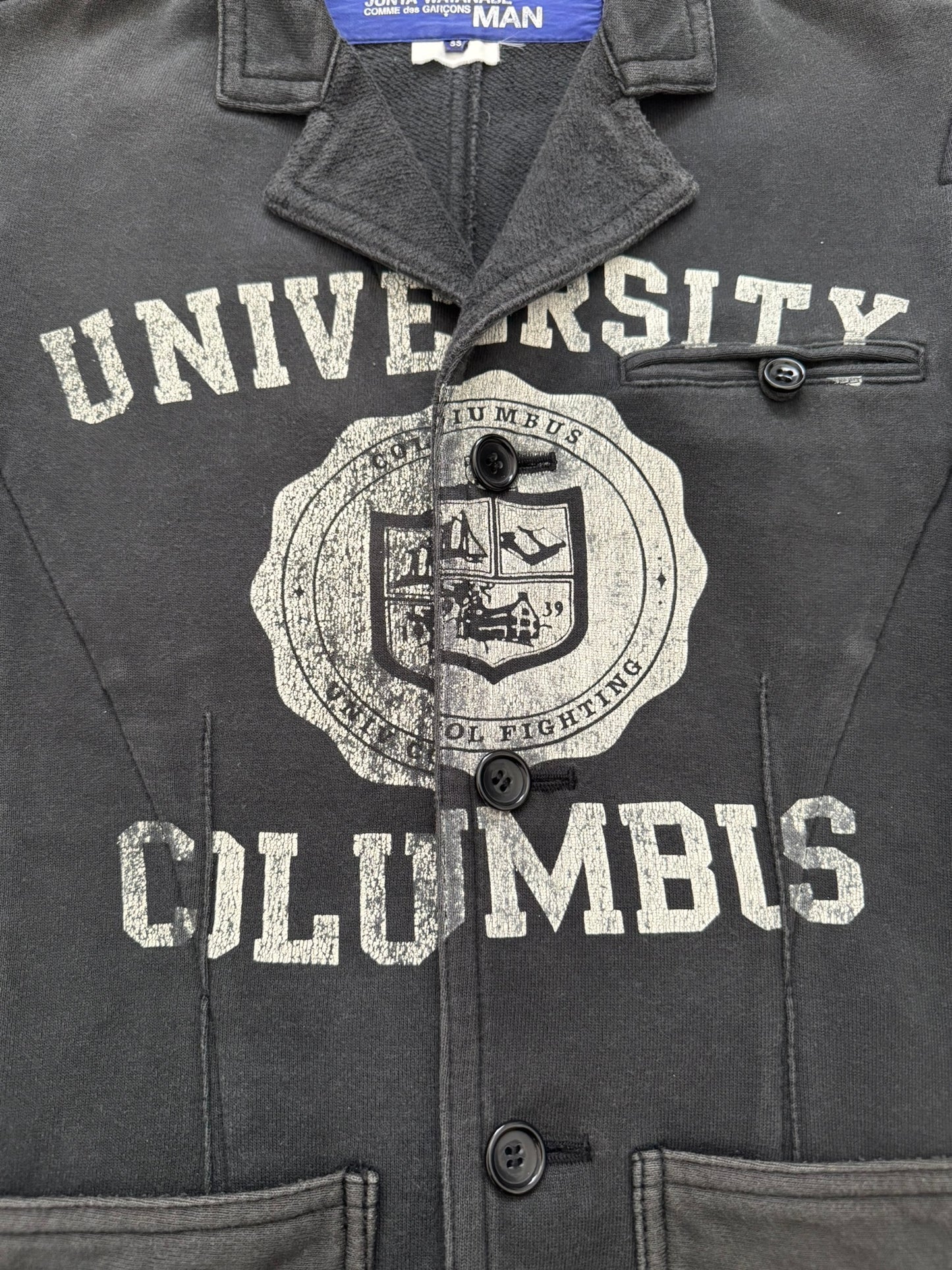 SS07 Junya Watanabe Columbus University Cotton Blazer