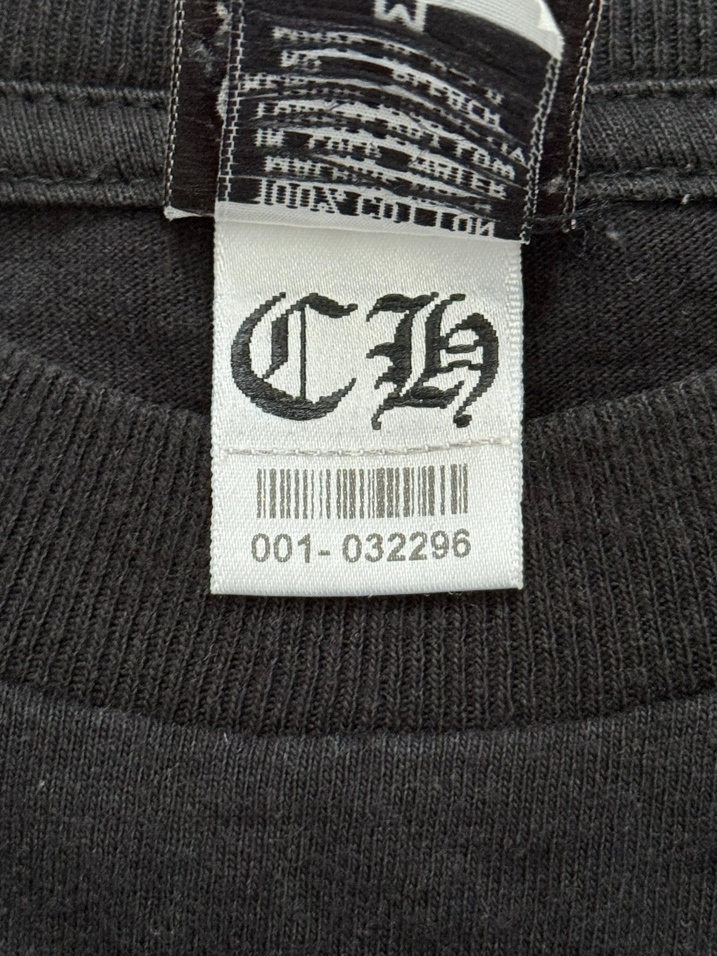 Vintage Chrome Hearts Horseshoe & Stars Long Sleeve T Shirt