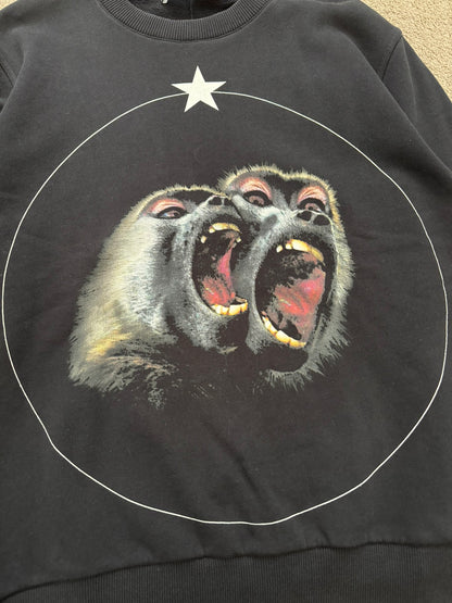 FW15 Givenchy by Riccardo Tisci Monkey Brothers Sweatshirt