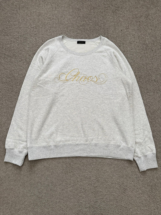 FW14 Undercover Embroidered Chaos Raglan Sweatshirt