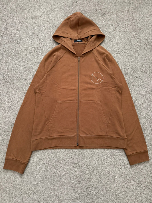 SS19 Undercover The New Warriors "NW" Logo Zip Up Hoodie