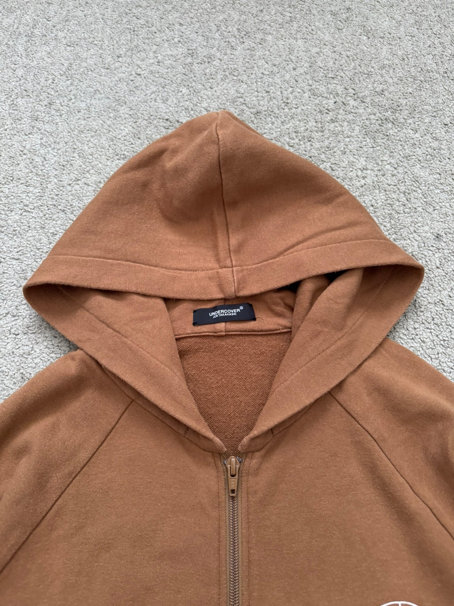 SS19 Undercover The New Warriors "NW" Logo Zip Up Hoodie
