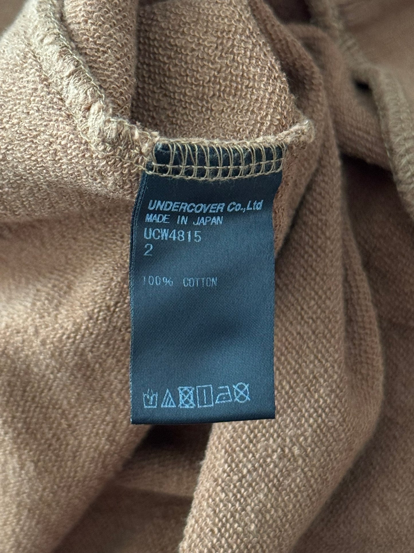 SS19 Undercover The New Warriors "NW" Logo Zip Up Hoodie