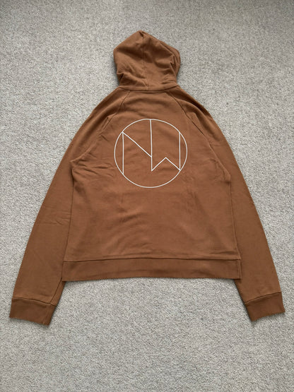 SS19 Undercover The New Warriors "NW" Logo Zip Up Hoodie