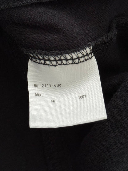 SS15 Lad Musician Collarless Black Cotton Trucker Jacket